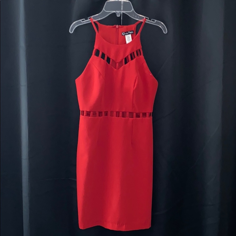 Red Cocktail Dress